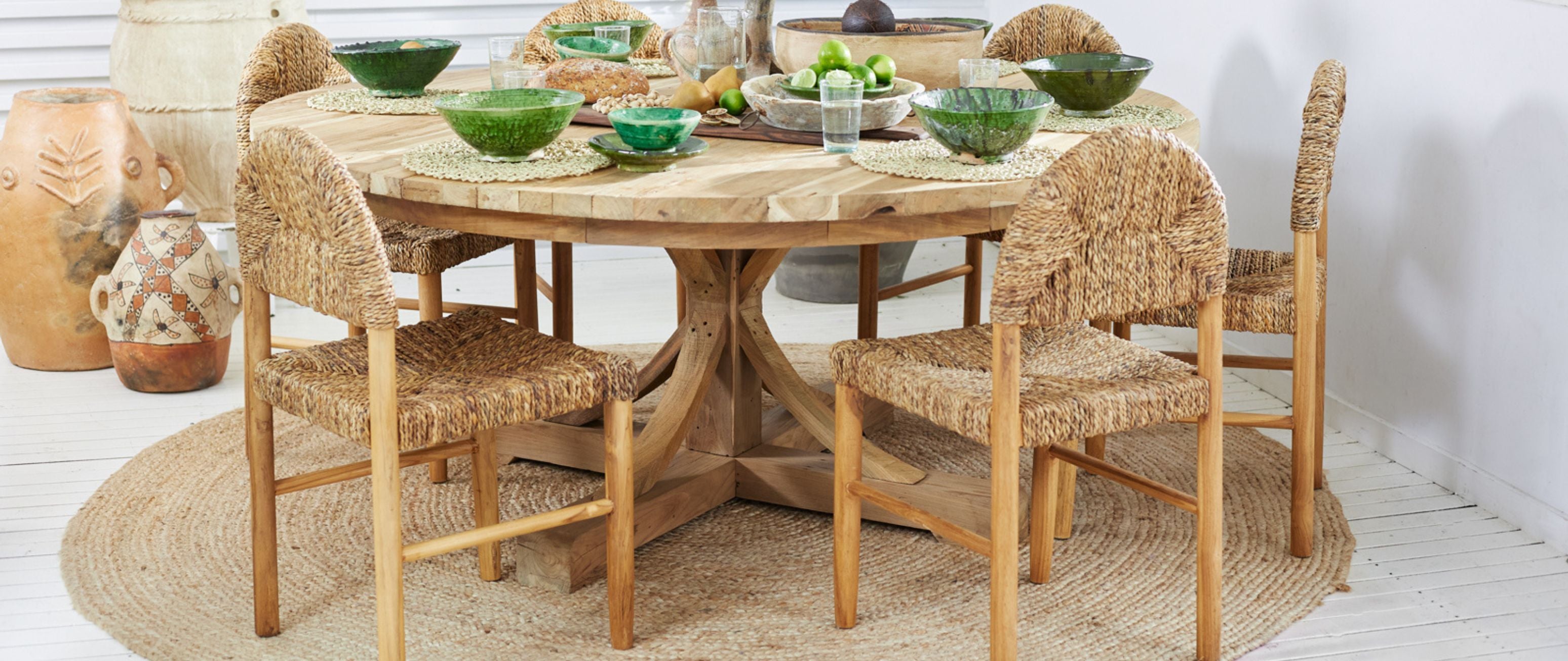 Rattan Dining Room Coastal Rattan Chairs Ubuy Farmhouse Rattan