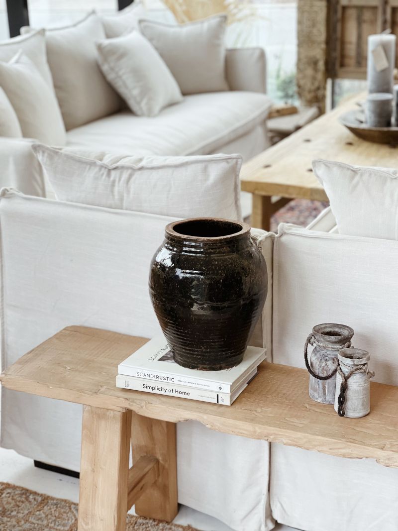 Farah | Elm Bench - Rustic - Barefoot Gypsy Homewares
