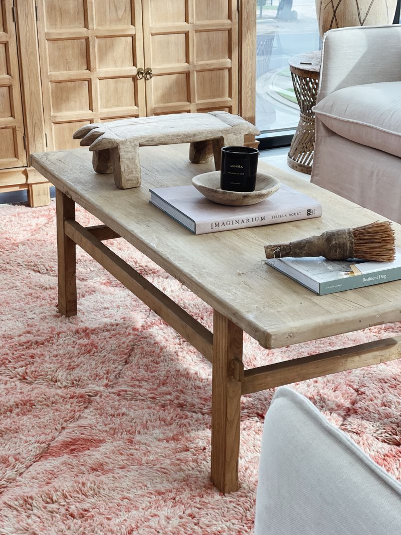 Myla | Elm Coffee Table - Barefoot Gypsy Homewares
