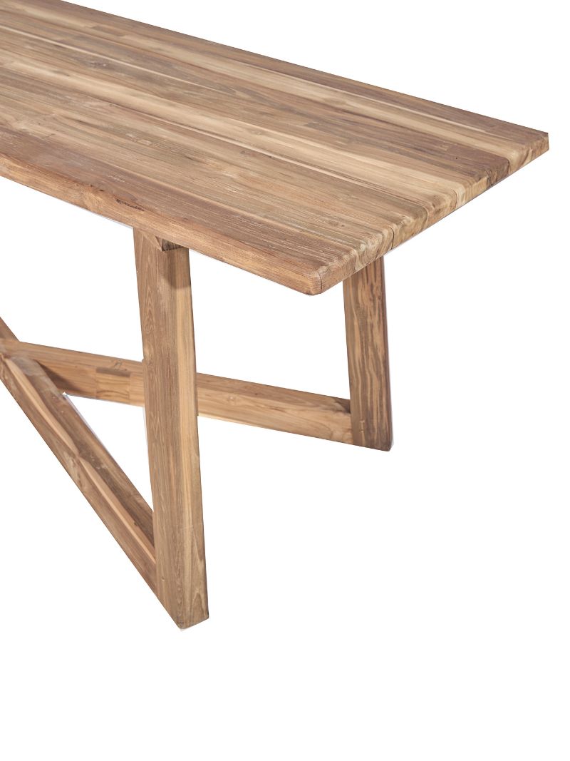 Rua Dining Table | 200cm - Barefoot Gypsy Homewares