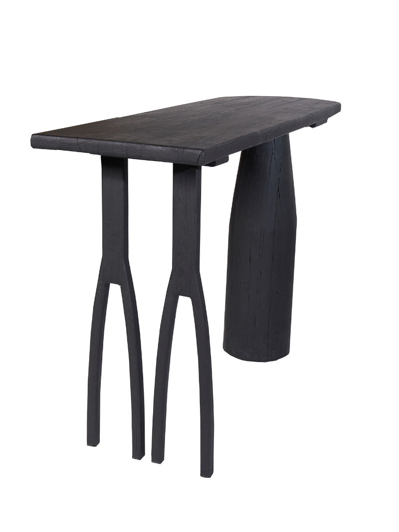 Sefina High Table | Black - Barefoot Gypsy Homewares
