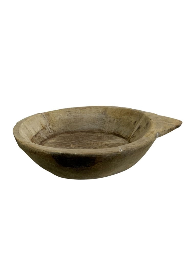 Vintage Wooden Parat Tray 04 - Barefoot Gypsy Homewares