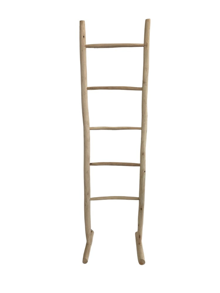 Ladder On Stand- Natural - Barefoot Gypsy Homewares
