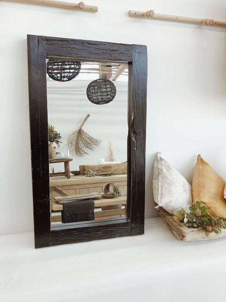 Havali | Mirror Elm - Black - Barefoot Gypsy Homewares