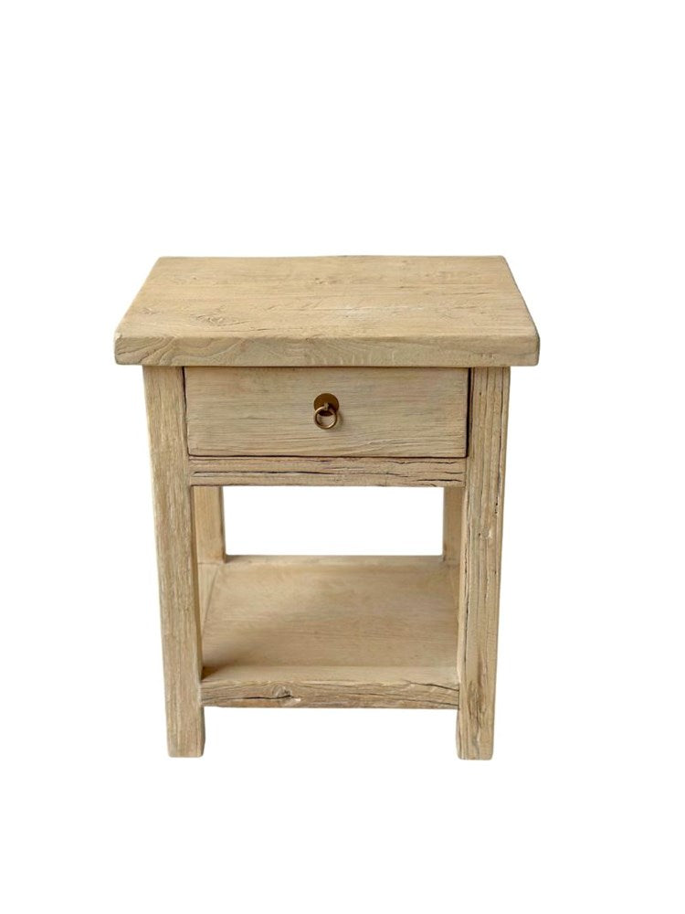 Bao | Elm Bedside Table - Barefoot Gypsy Homewares