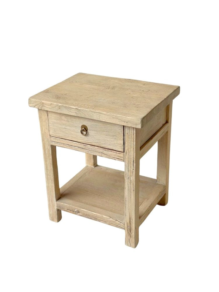 Bao | Elm Bedside Table - Barefoot Gypsy Homewares