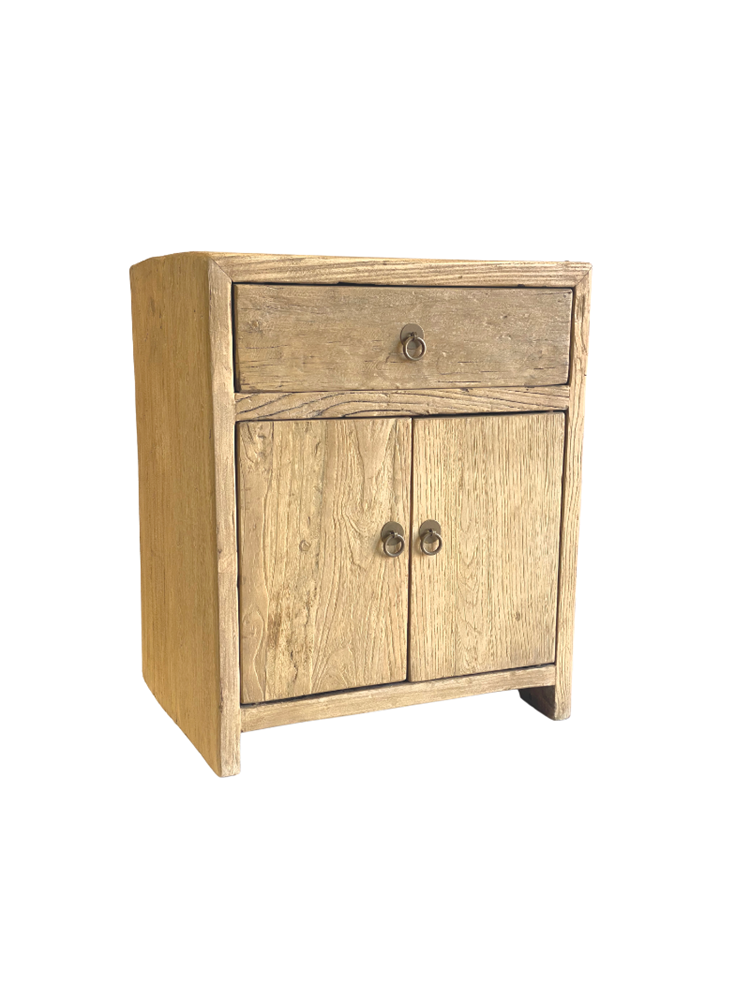 Cove | Elm Bedside Table - Barefoot Gypsy Homewares