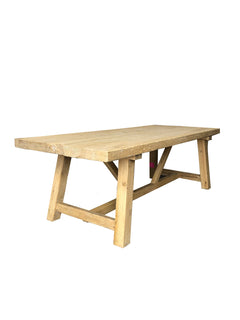 Mawar | Dining Table - Elm - Barefoot Gypsy Homewares