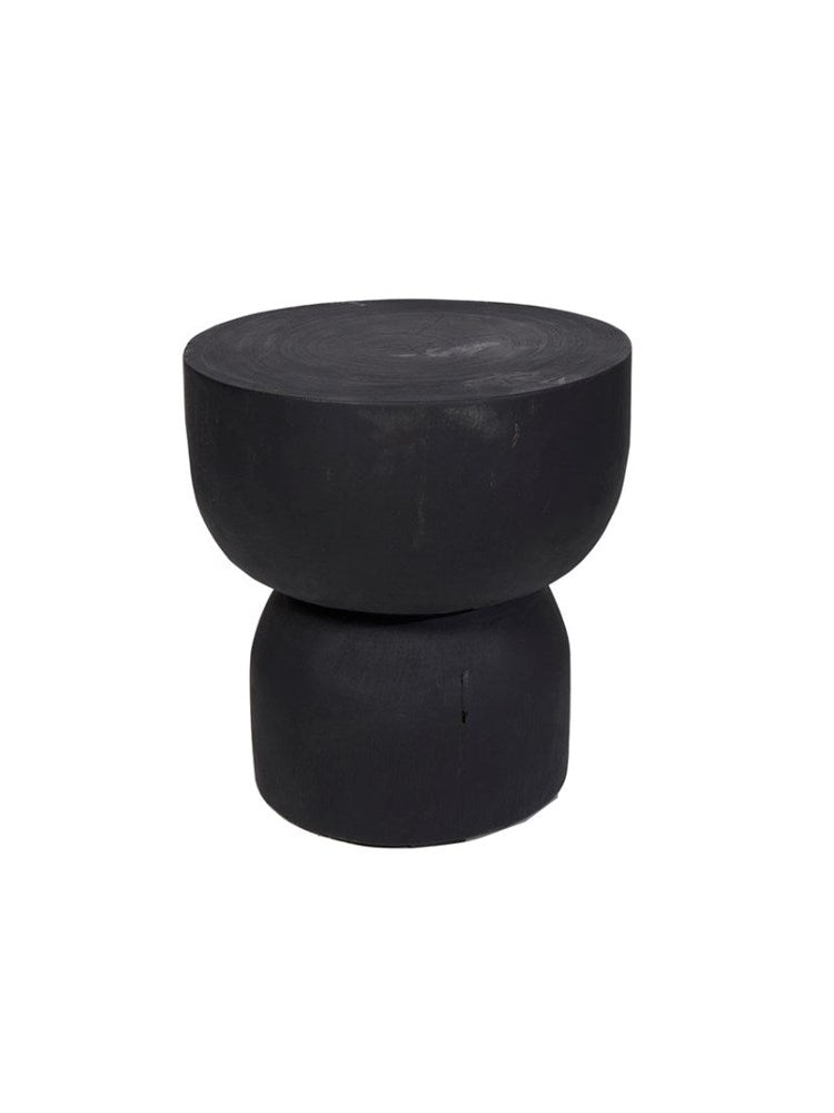 Luni Side Table | Black - Barefoot Gypsy Homewares