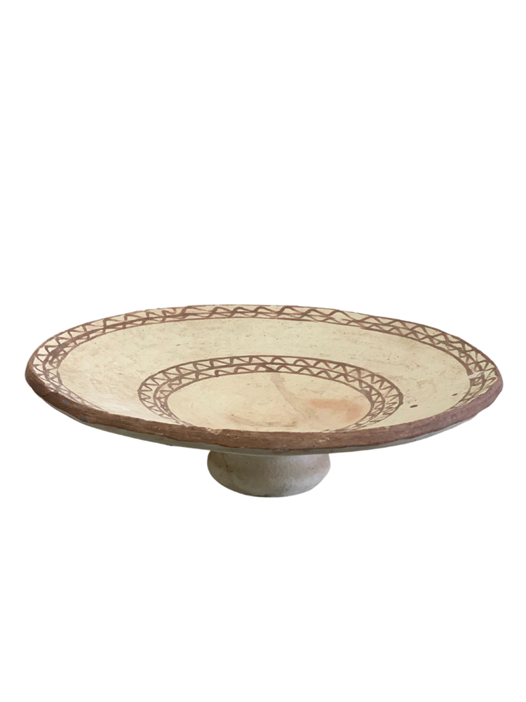 Moroccan Rif Plate - Large - Barefoot Gypsy Homewares