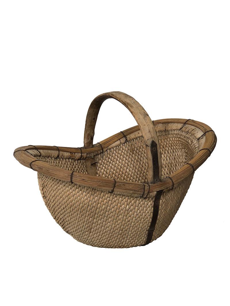 Harum | Rattan Gathering Basket - Barefoot Gypsy Homewares