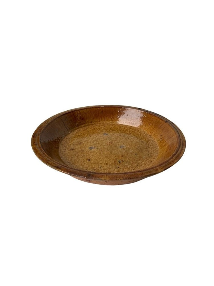 Tamegroute Large Plate | Yellow - Barefoot Gypsy Homewares