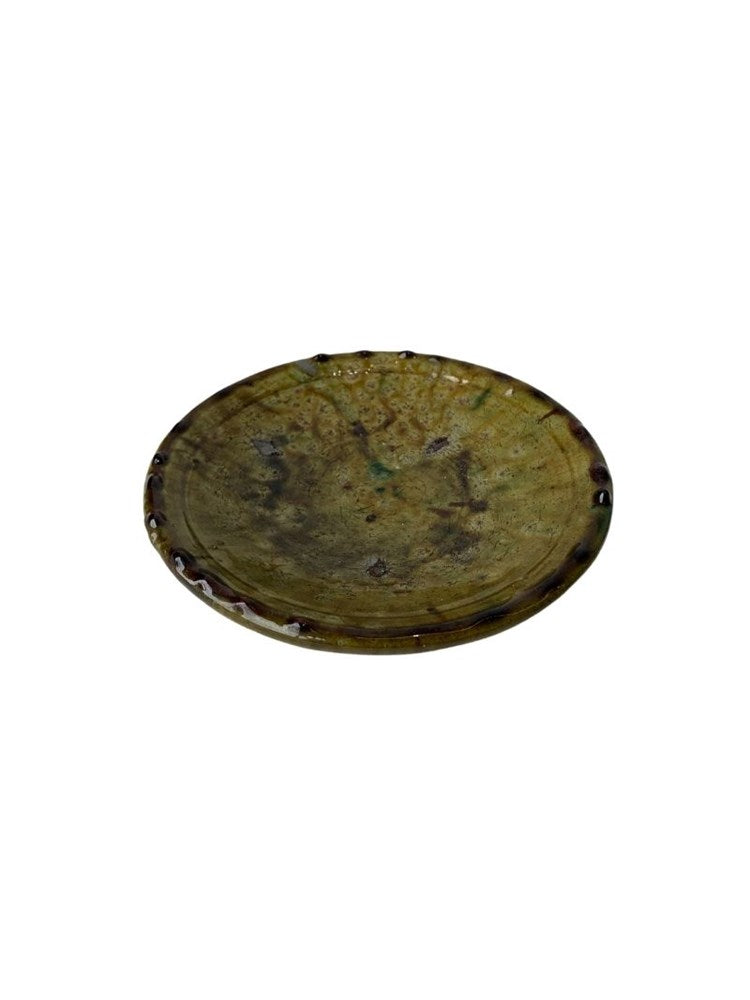 Tamegroute Small Plate | Yellow - Barefoot Gypsy Homewares