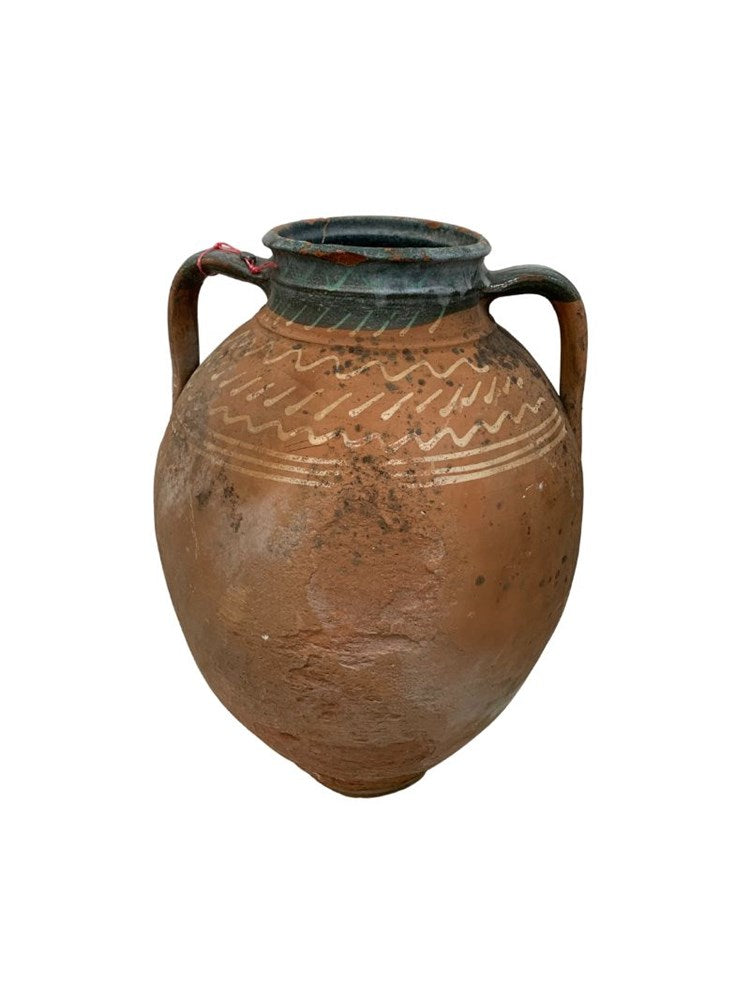 Turkish Glazed Pot | 03 - Barefoot Gypsy Homewares