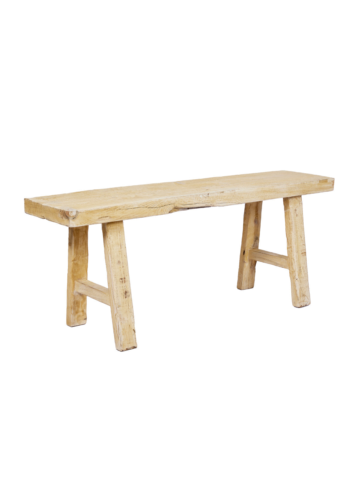 Dewi | Elm Bench - Natural - Barefoot Gypsy Homewares