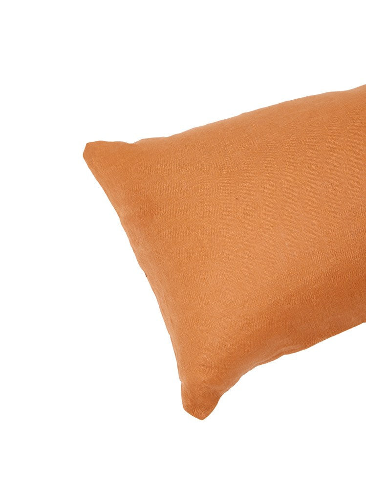 Sama | Lumbar Cushion - Rust - Barefoot Gypsy Homewares