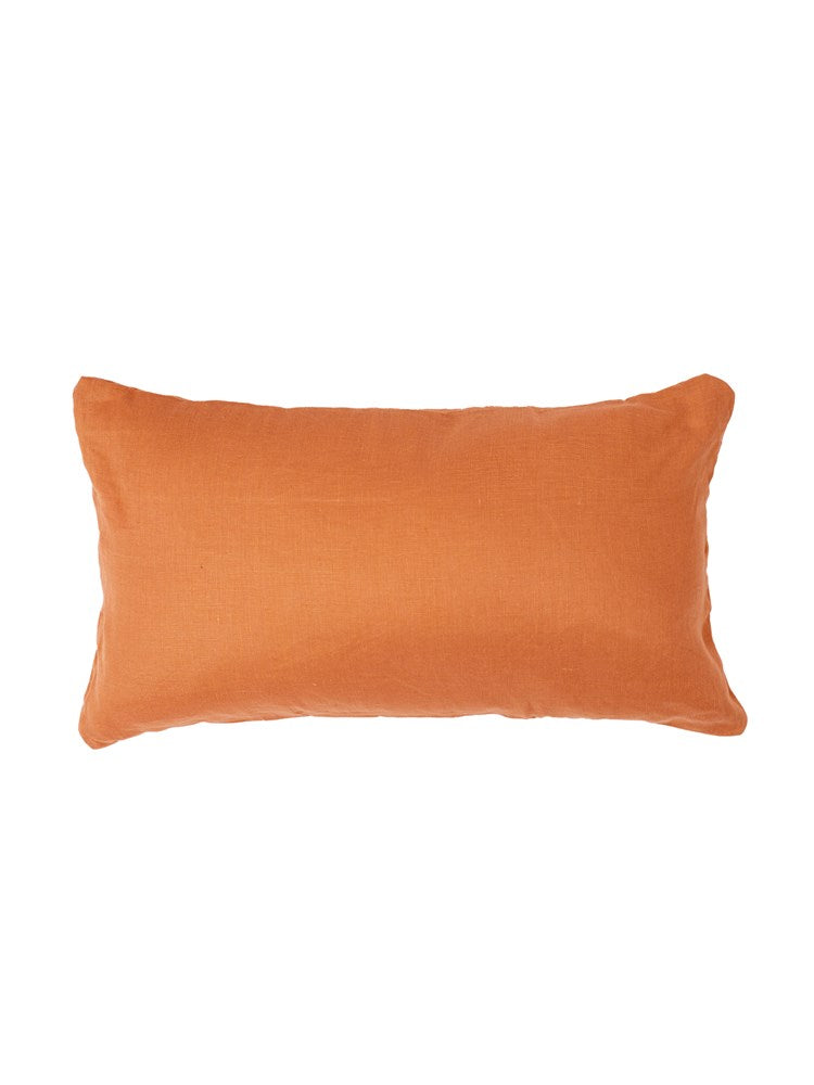 Sama | Lumbar Cushion - Rust - Barefoot Gypsy Homewares