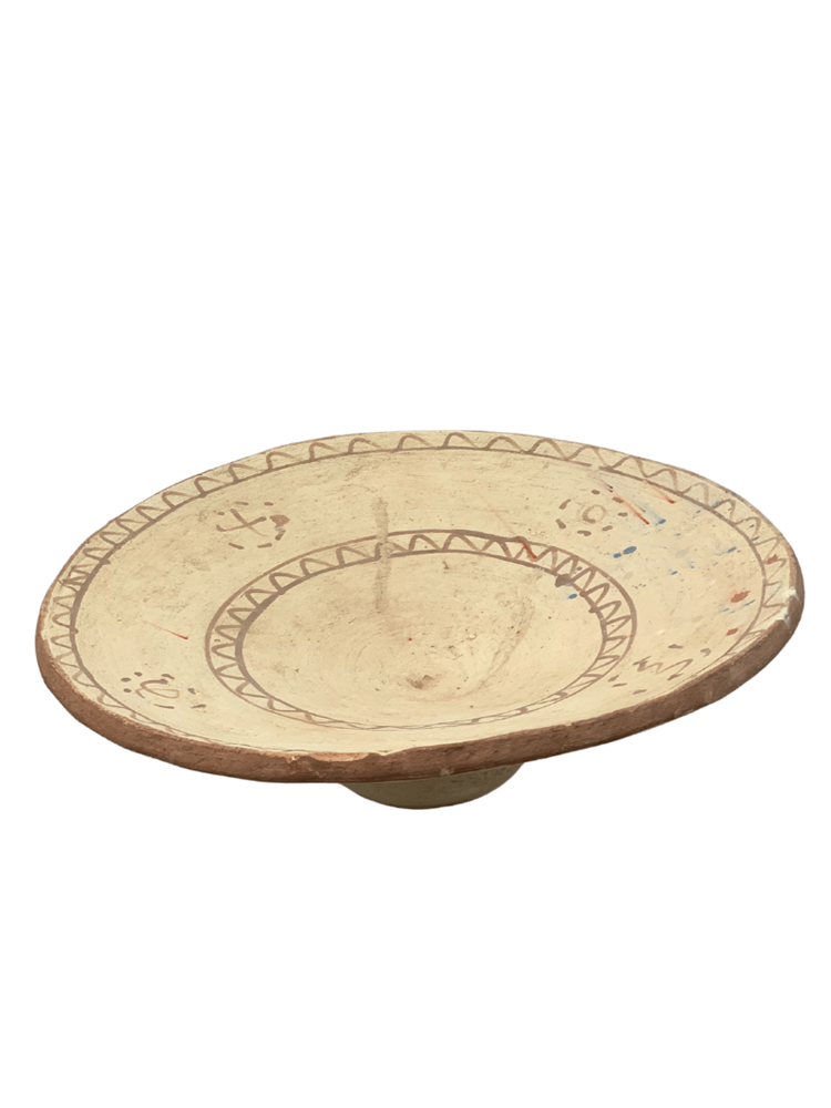 Moroccan Rif Plate - Medium - Barefoot Gypsy Homewares