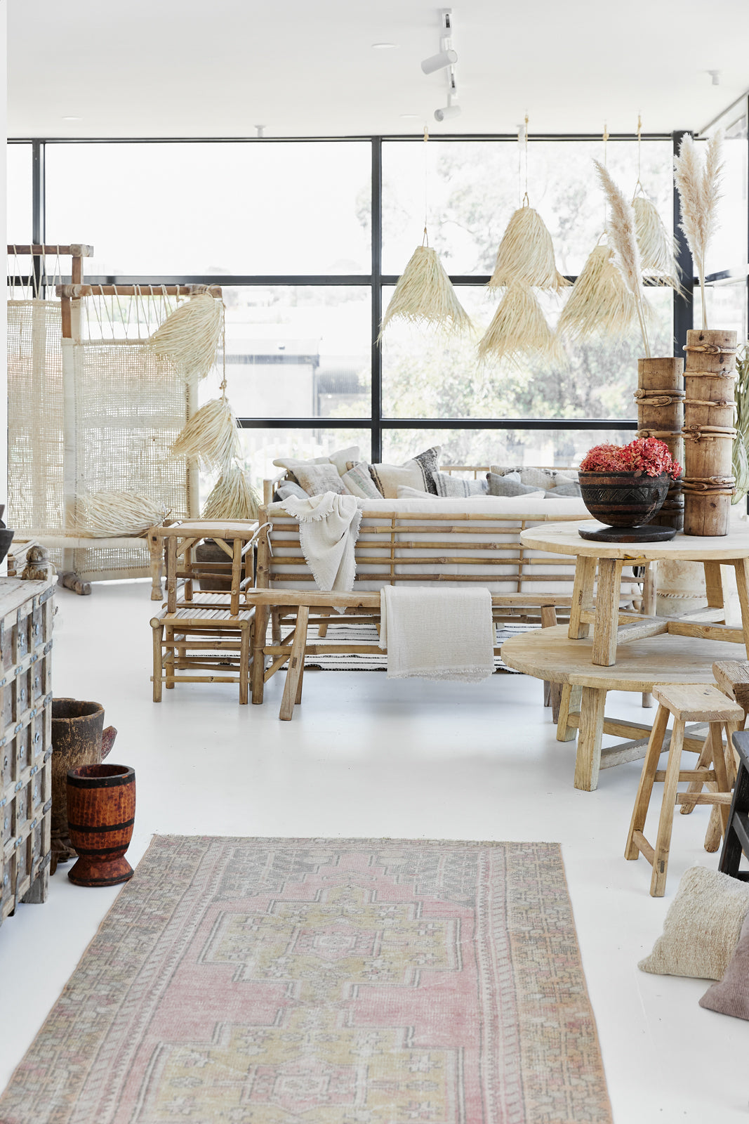 Narul | Elm Coffee Table - Barefoot Gypsy Homewares