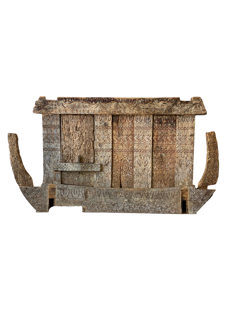 Toraja Rice Barn Panel 01 - Barefoot Gypsy Homewares