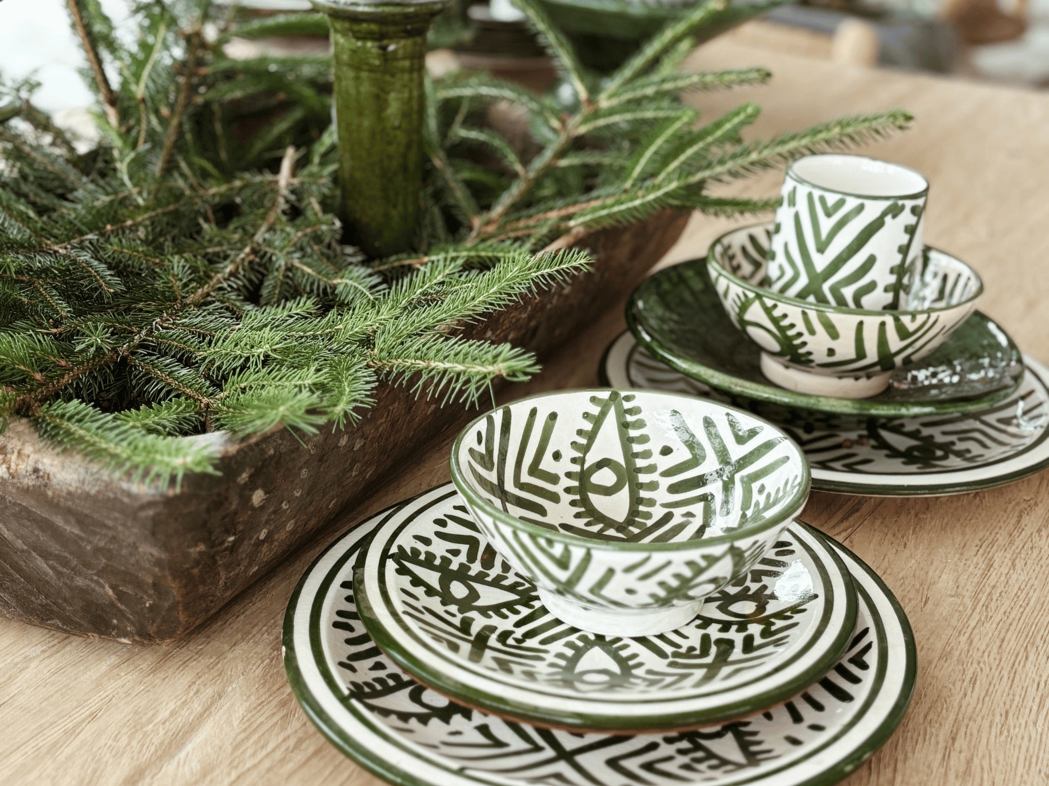 Create a Festive Tablescape with Fez Tableware & Natural Accents