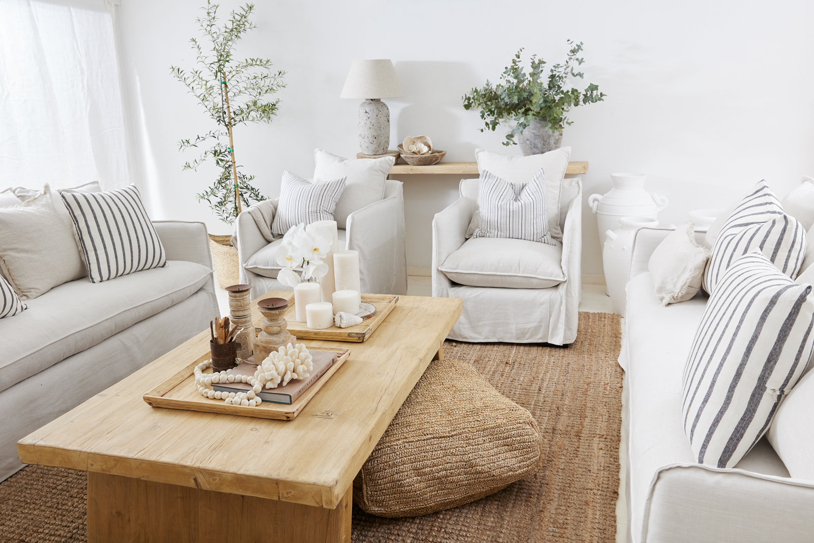 Coastal Luxe Style Furniture & Homewares