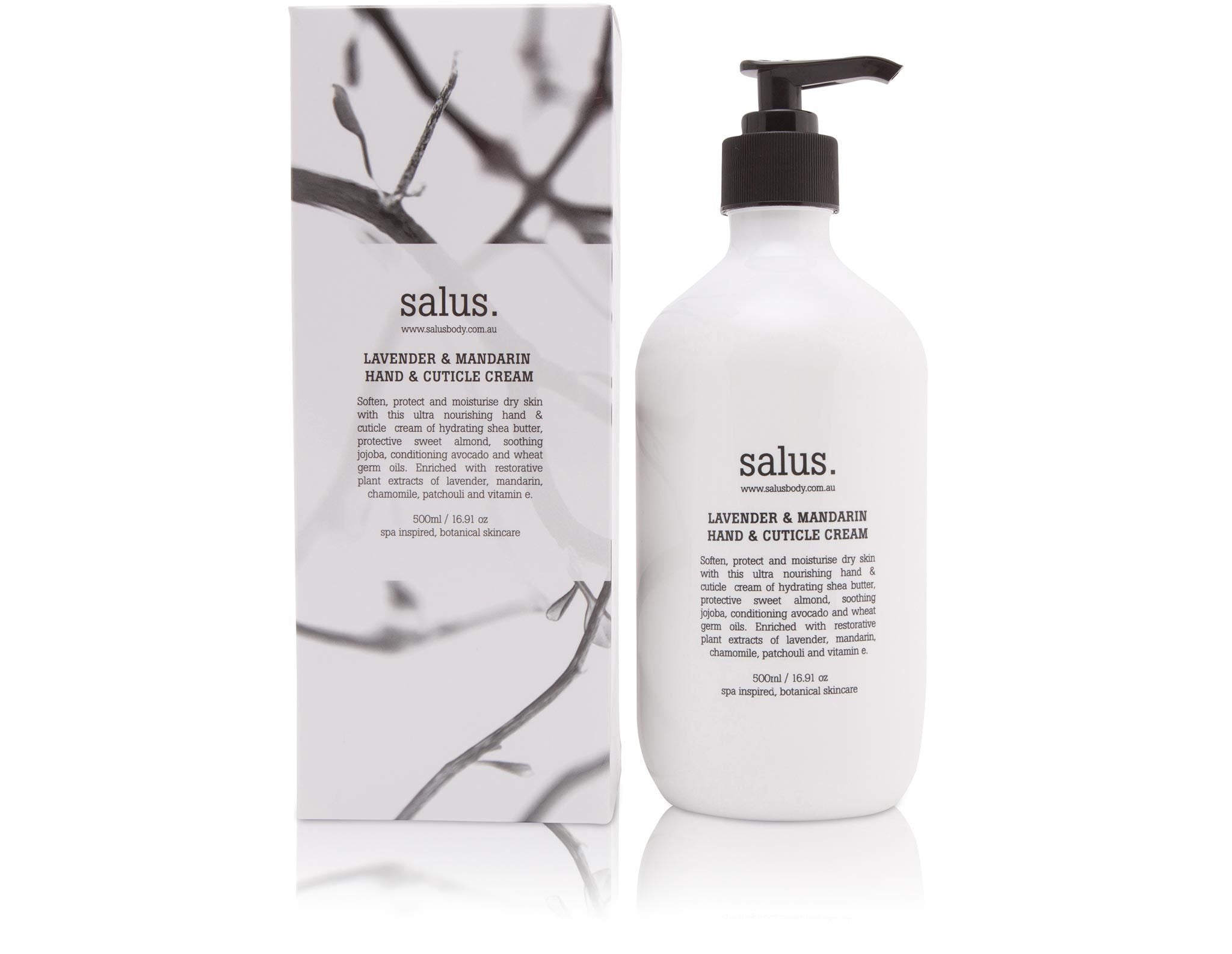 Salus Lavender & Mandarin Hand Cream 500ml - Product Image