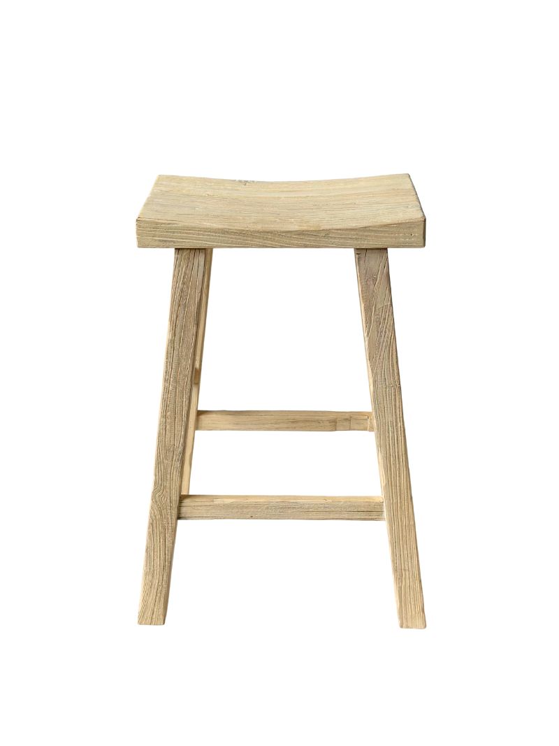 Aisha | Elm Bar Stool - Barefoot Gypsy Homewares