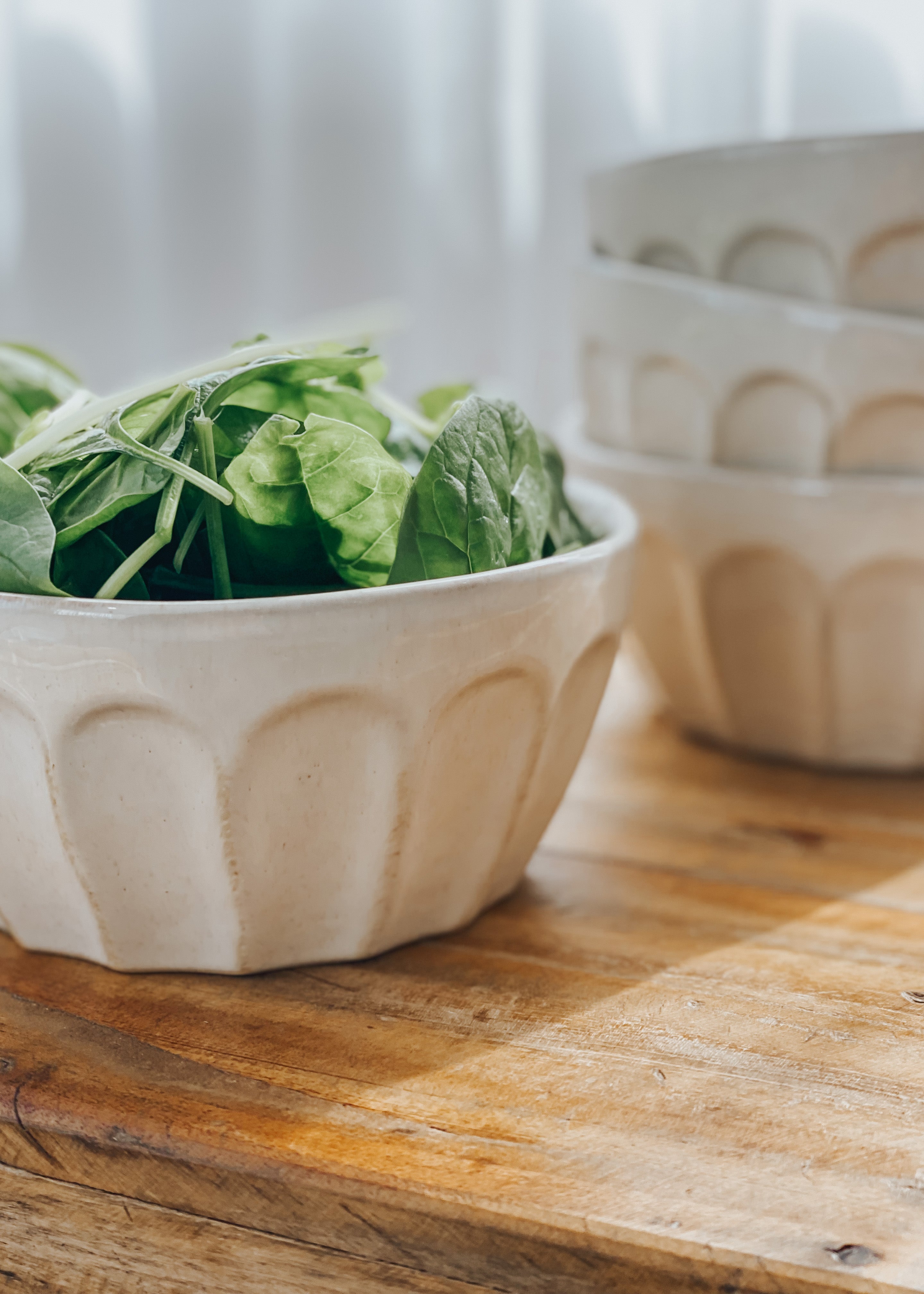Ritual Ceramic Bowl - Off White - Product Image