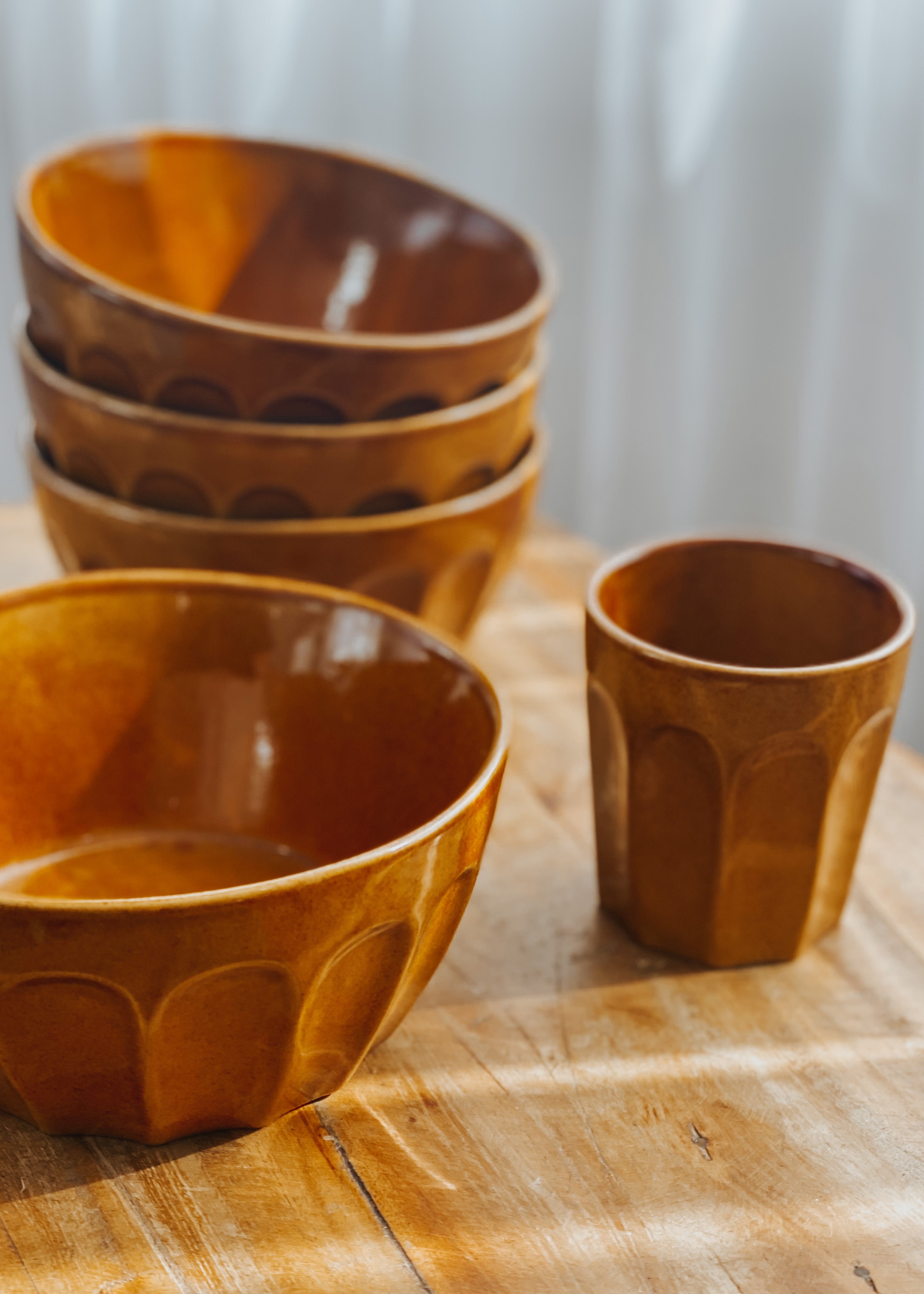 Ritual Ceramic Bowl - Tumeric - Product Image