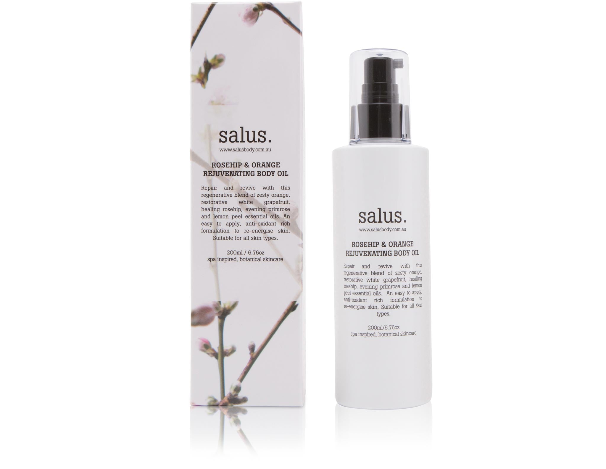 Salus Rosehip + Orange Rejuvenating Body Oil - Product Image