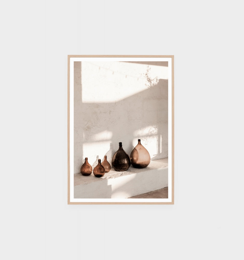 Amber Vessels Framed Print - Product Image
