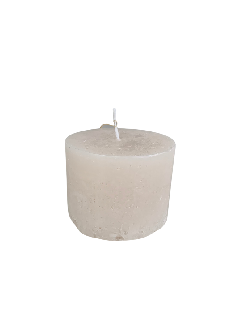 Chapel Candle - Ivory - Barefoot Gypsy Homewares