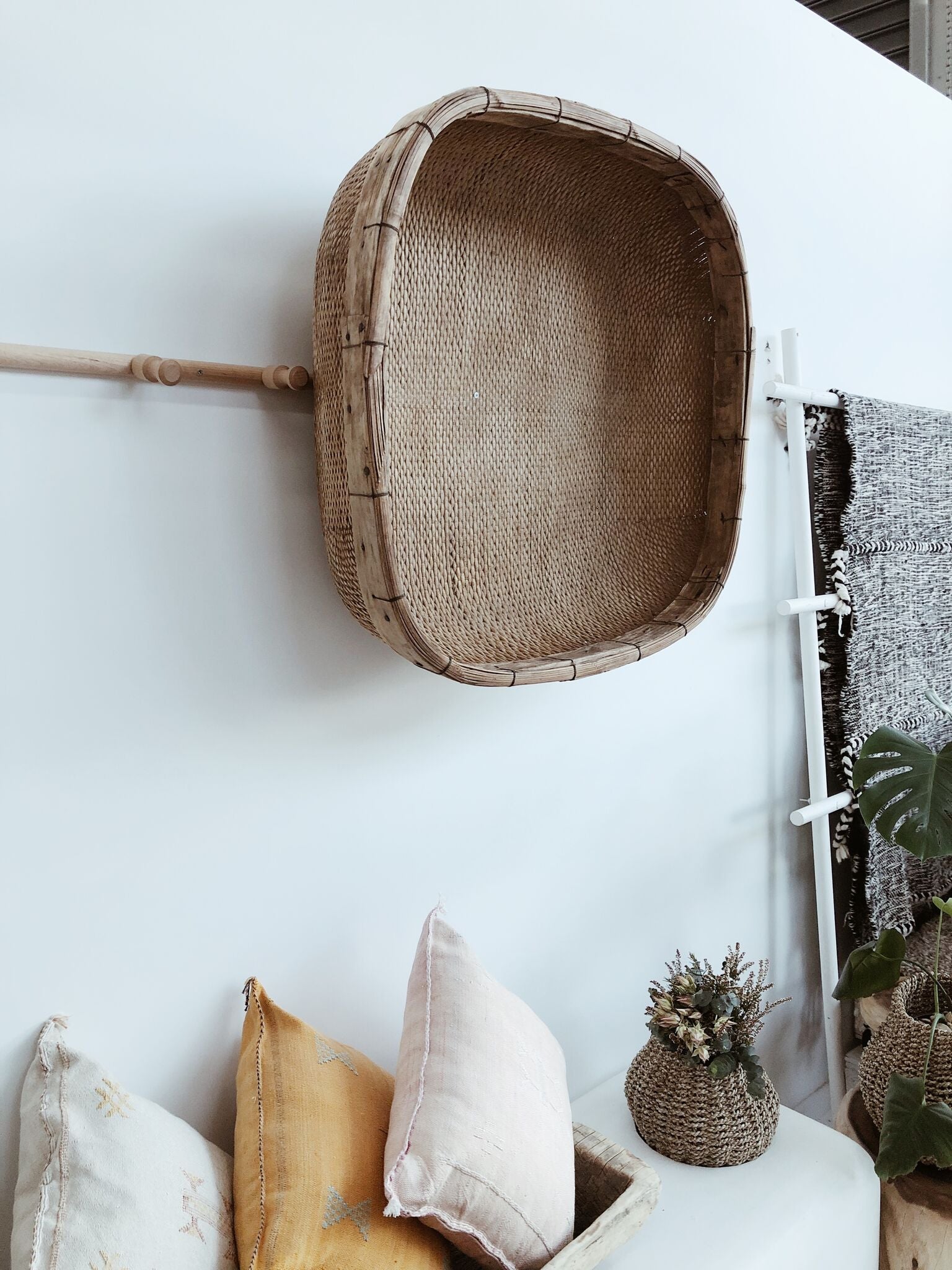 Grain Basket - Large - Barefoot Gypsy Homewares
