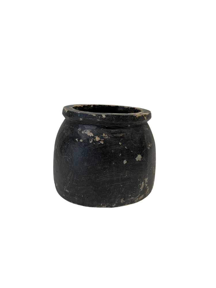 Indian Stone Pot - Barefoot Gypsy Homewares