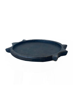 Indian Stone Plate - Dark - Barefoot Gypsy Homewares