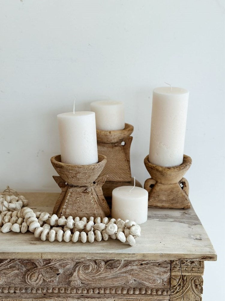 Indian Candle Stand - 06 - Barefoot Gypsy Homewares