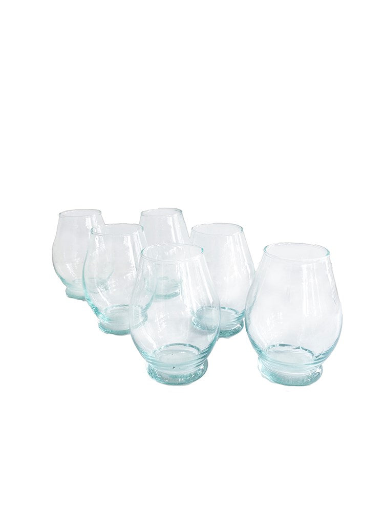 Beldi Glass 03 | Set of 6 - Barefoot Gypsy Homewares