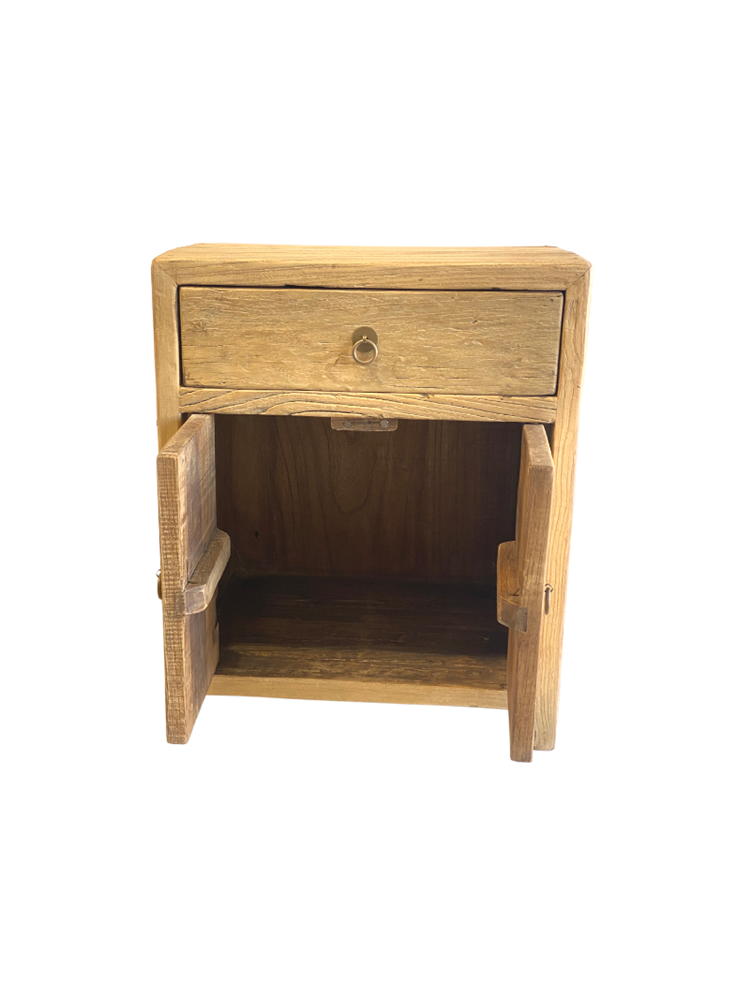 Cove | Elm Bedside Table - Barefoot Gypsy Homewares