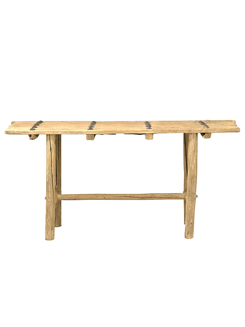 Tula | Console Table with Hardware - Barefoot Gypsy Homewares