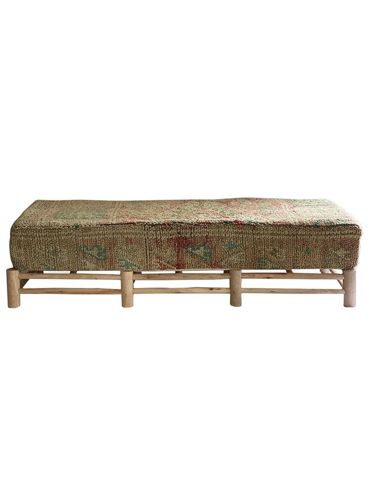 Daybed with Vintage Rug 12 - Barefoot Gypsy Homewares