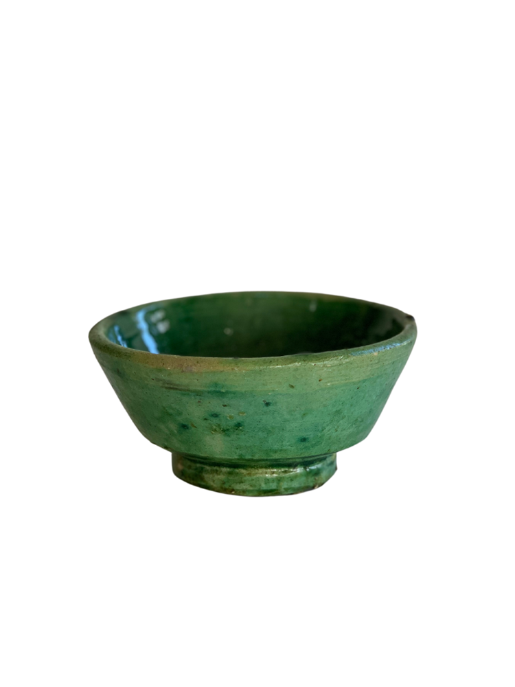 Tamegroute Bowl Small | Green - Barefoot Gypsy Homewares