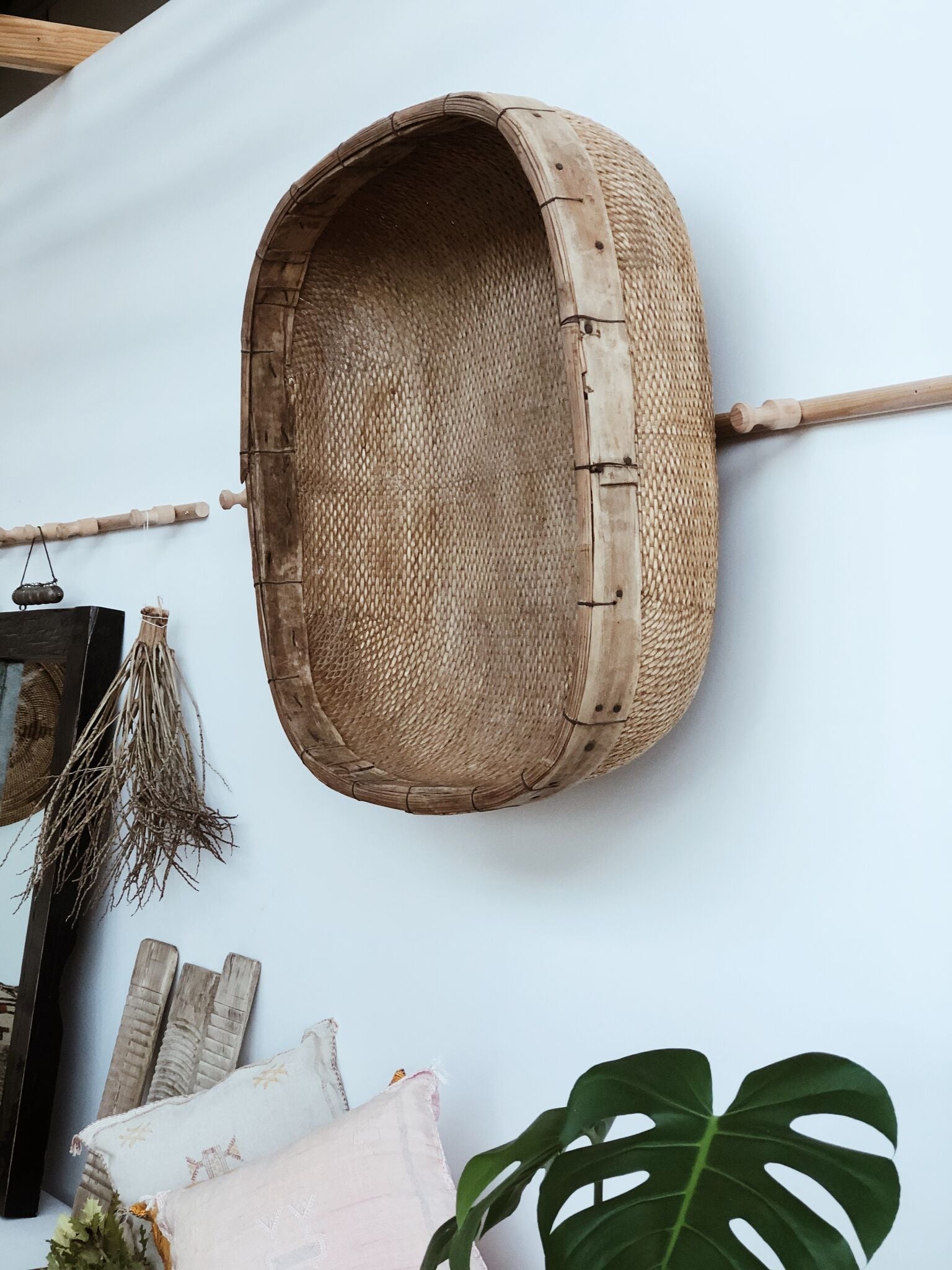 Grain Basket - Large - Barefoot Gypsy Homewares