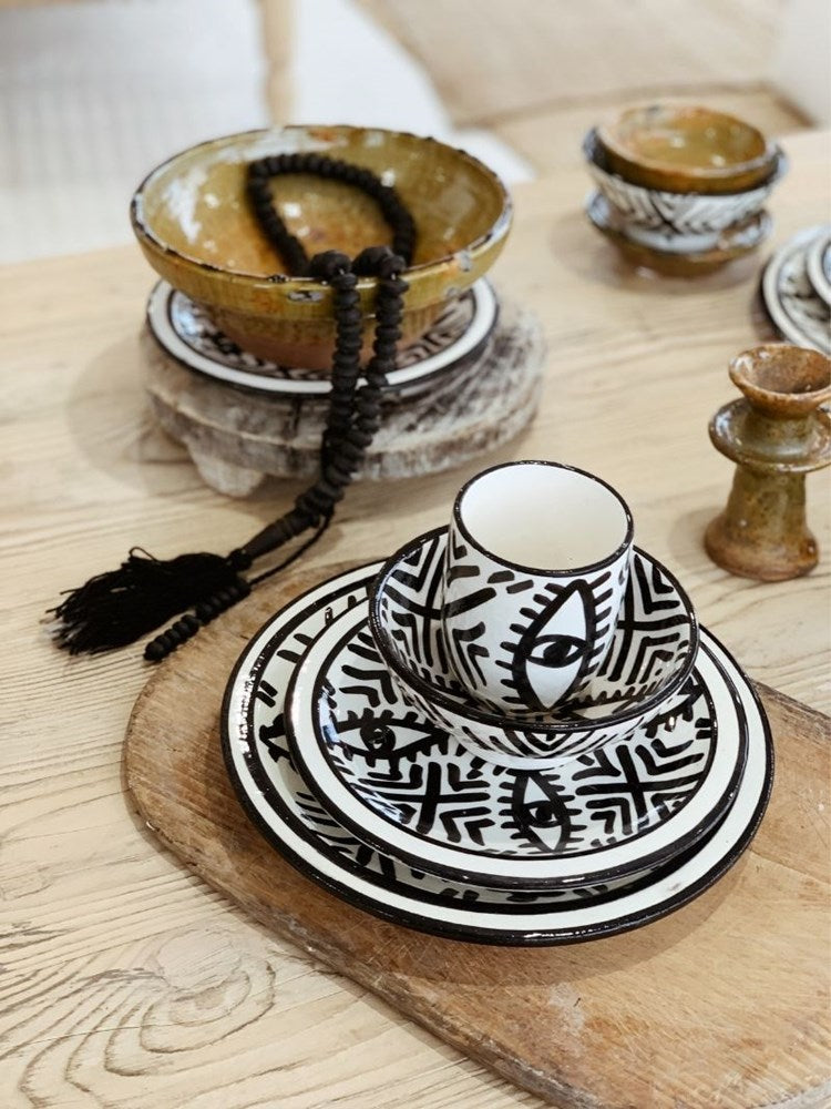 Fez Bowl | Black - Barefoot Gypsy Homewares