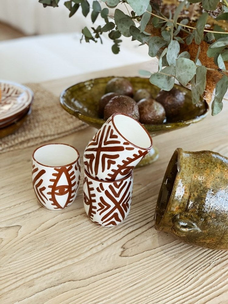 Fez Cup | Brown - Barefoot Gypsy Homewares