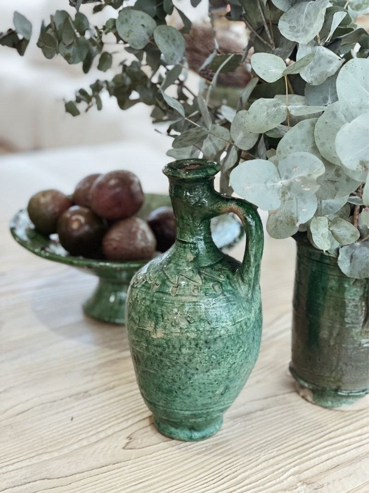 Tamegroute Vessel | Green - Barefoot Gypsy Homewares