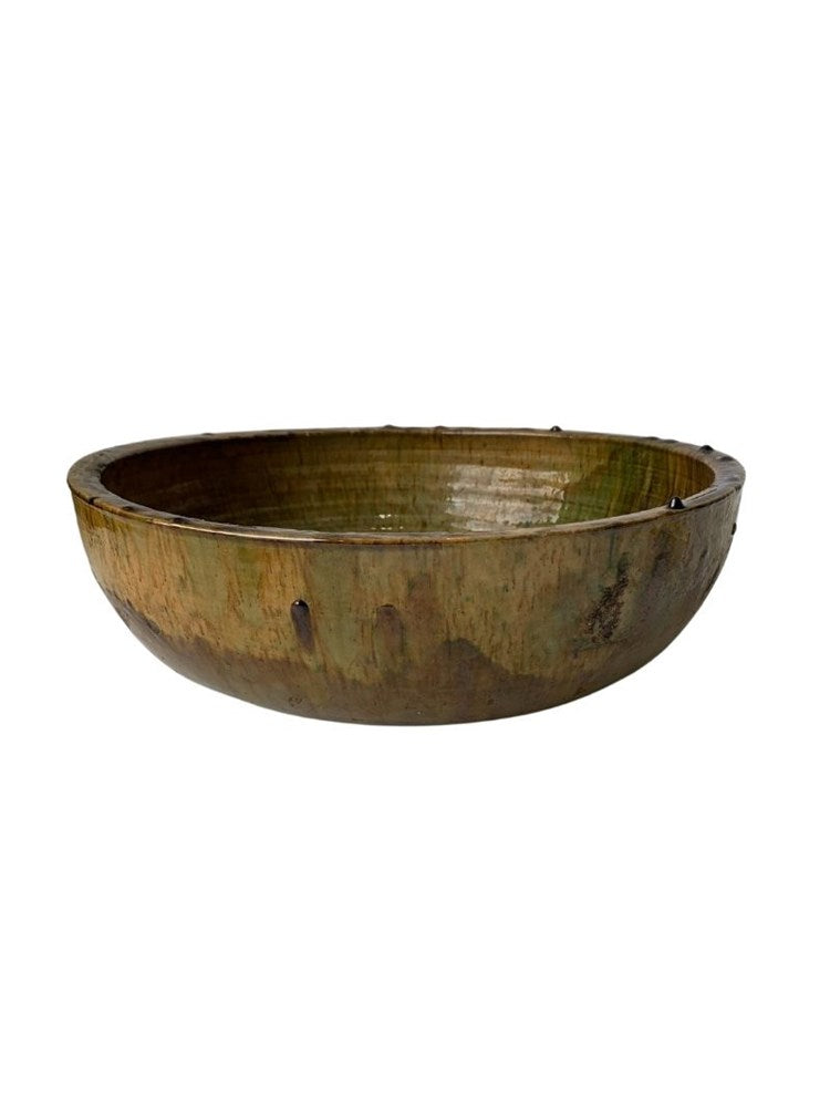 Tamegroute Extra Large Bowl | Yellow - Barefoot Gypsy Homewares